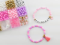 Princess Party DIY Stretchy Bracelet Craft Kit