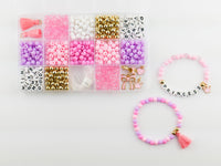 Princess Party DIY Stretchy Bracelet Craft Kit