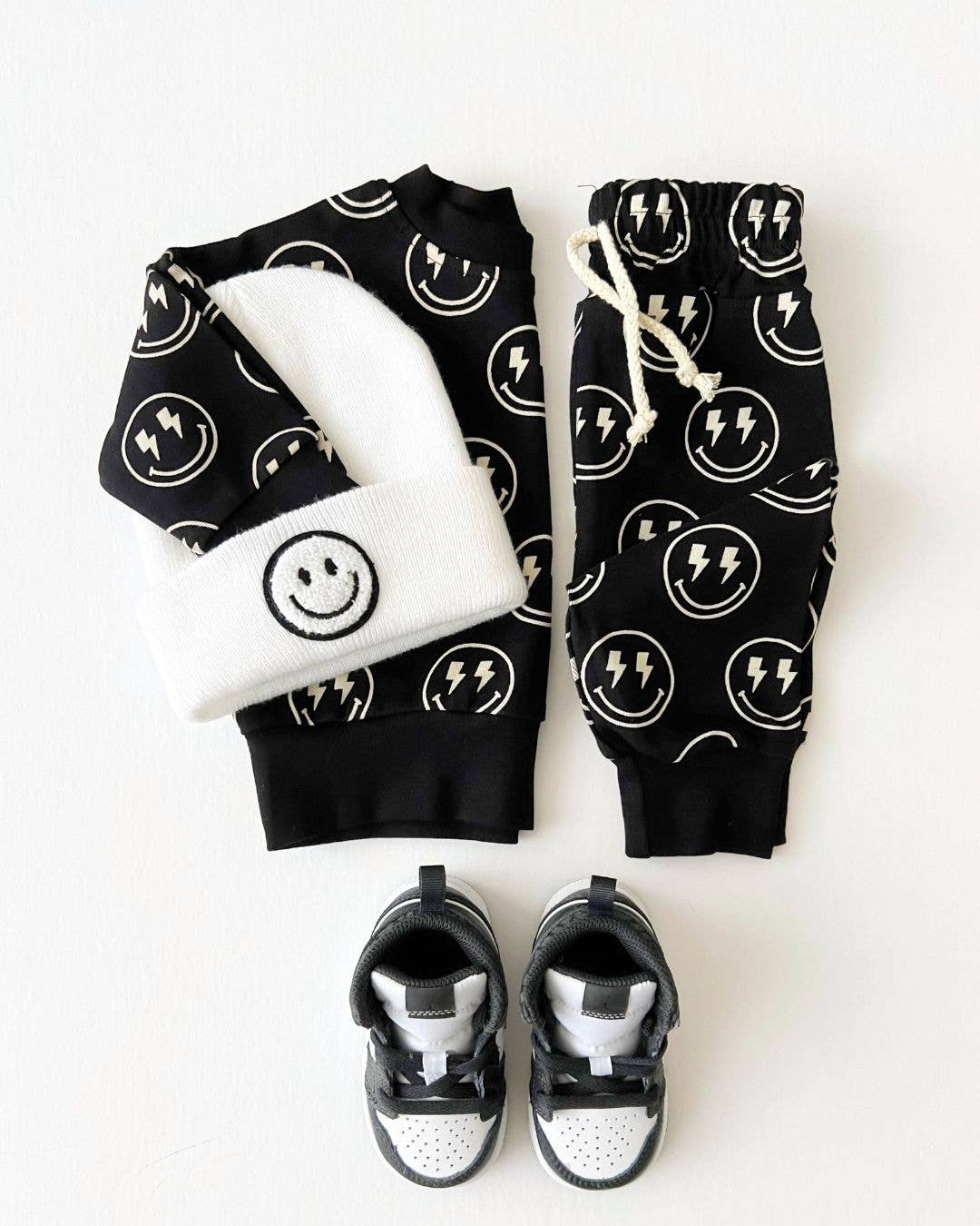 Electric Smiley Jogger Set