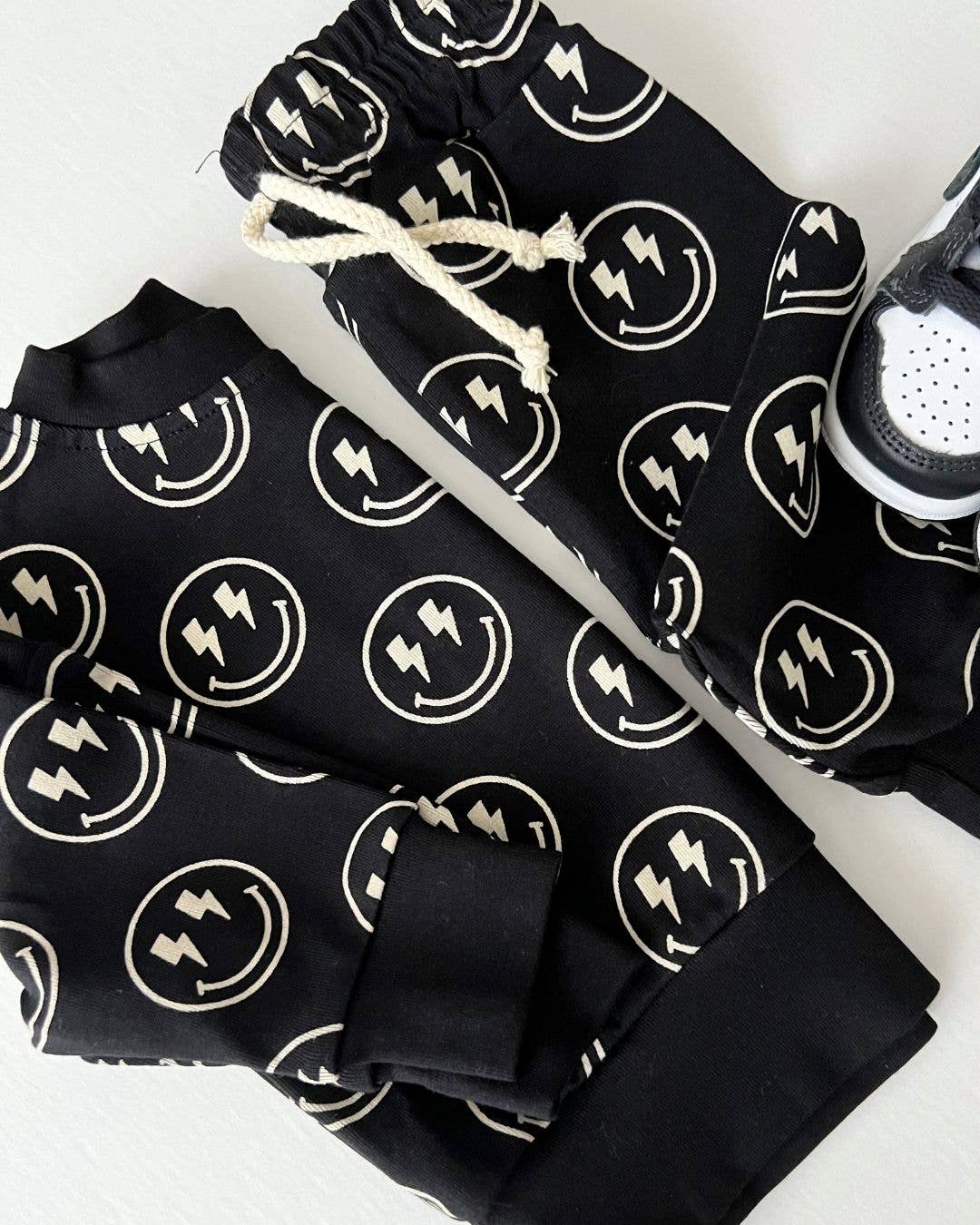 Electric Smiley Jogger Set