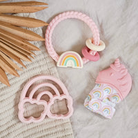 Ritzy Rattle Silicone Teether Rattles
