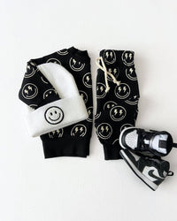 Electric Smiley Jogger Set