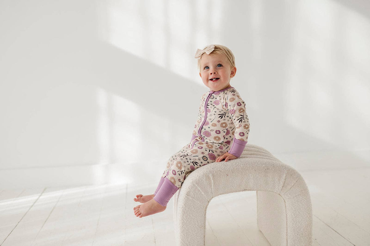 Long Sleeve Zip Romper Onesie