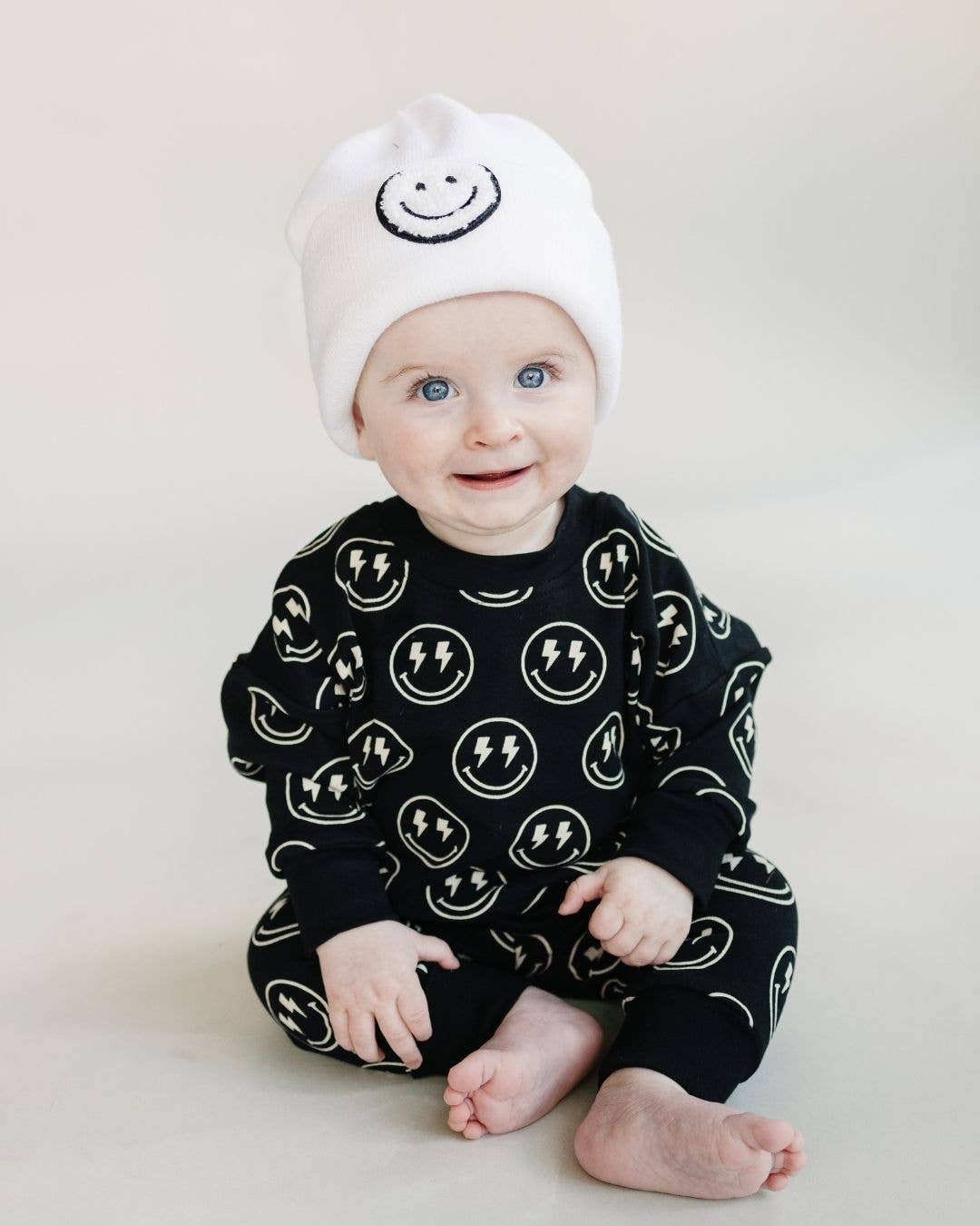 Electric Smiley Jogger Set