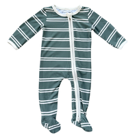 Holiday Footie Romper Bamboo Sleepwear Pajamas