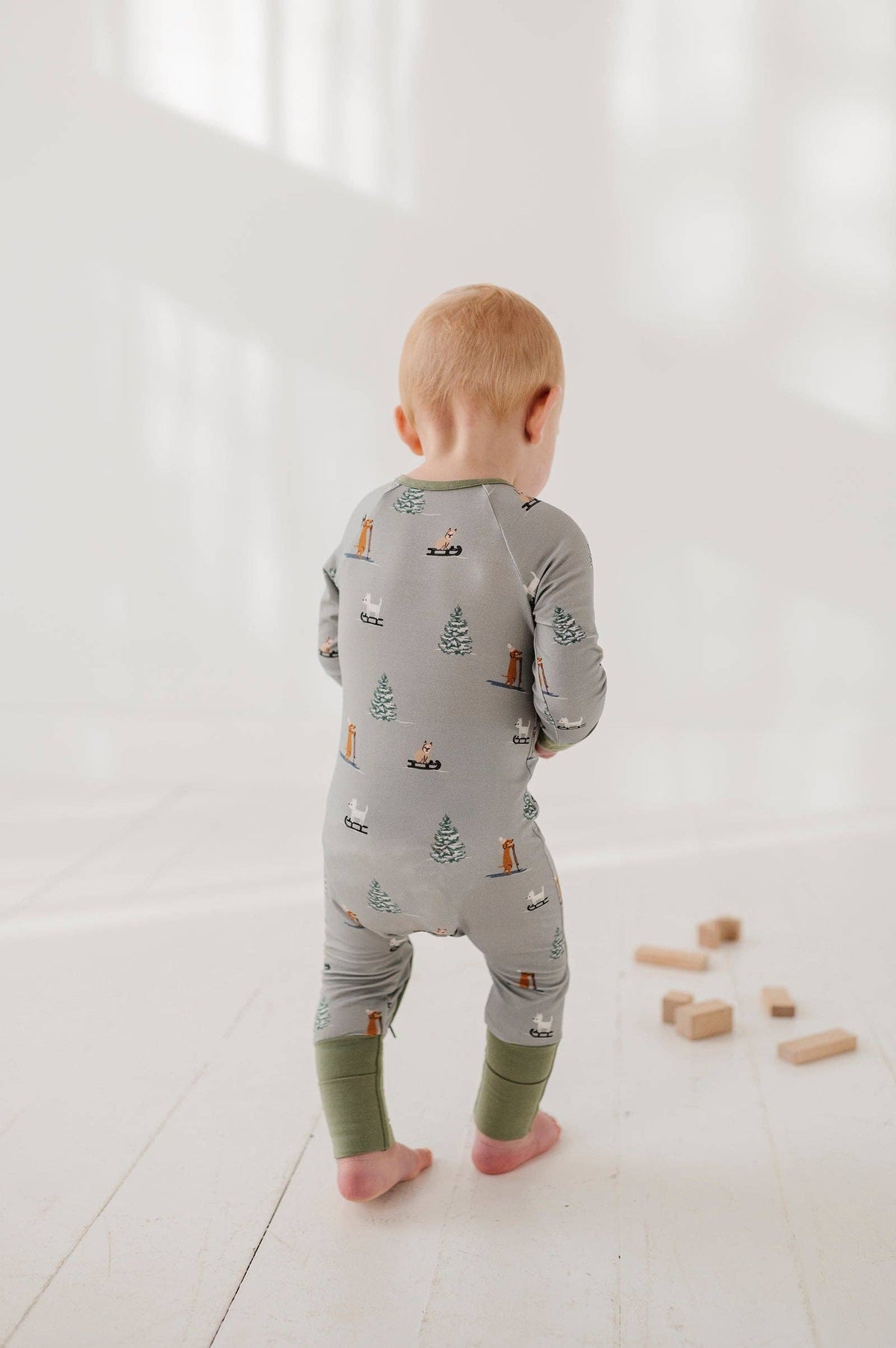 Long Sleeve Zip Romper Onesie