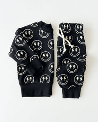 Electric Smiley Jogger Set