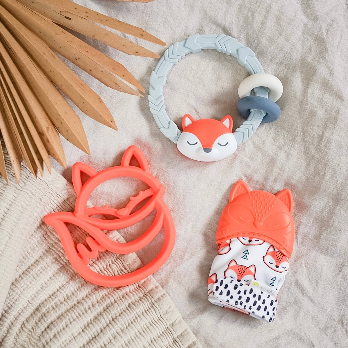 Ritzy Rattle Silicone Teether Rattles