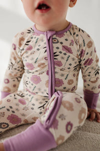 Long Sleeve Zip Romper Onesie