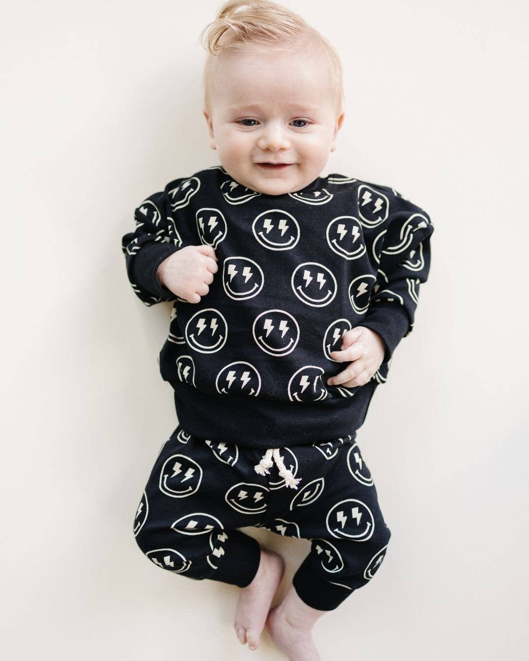 Electric Smiley Jogger Set