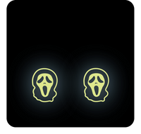 Ghost Face Mask Earrings