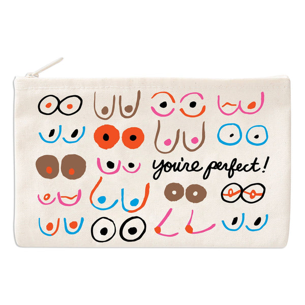 You're Perfect Boobs Pouch