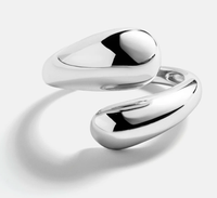 Crossover Dome Ring