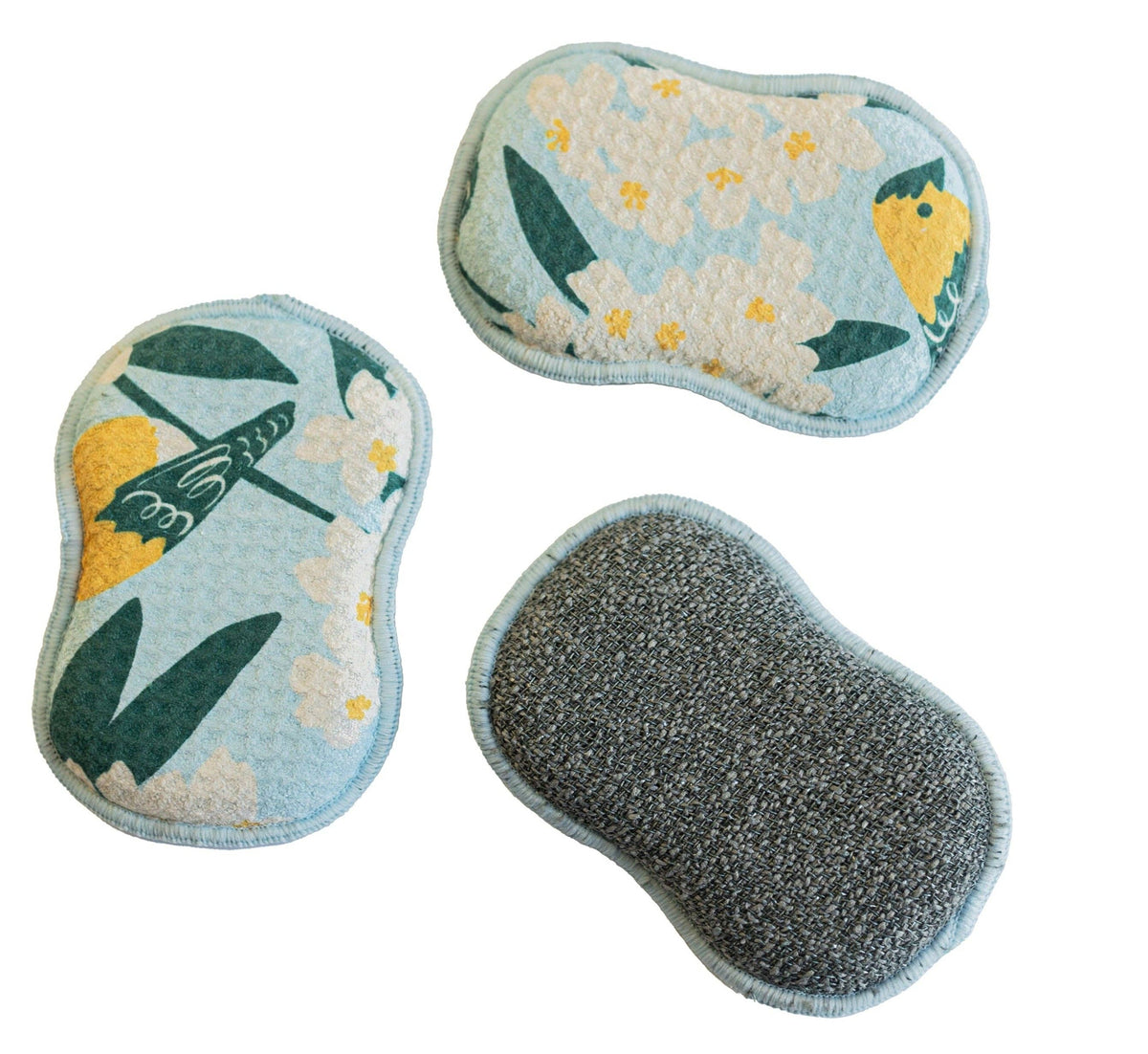 RE:usable Sponges Set of 3 - Nuthatch Birdsong