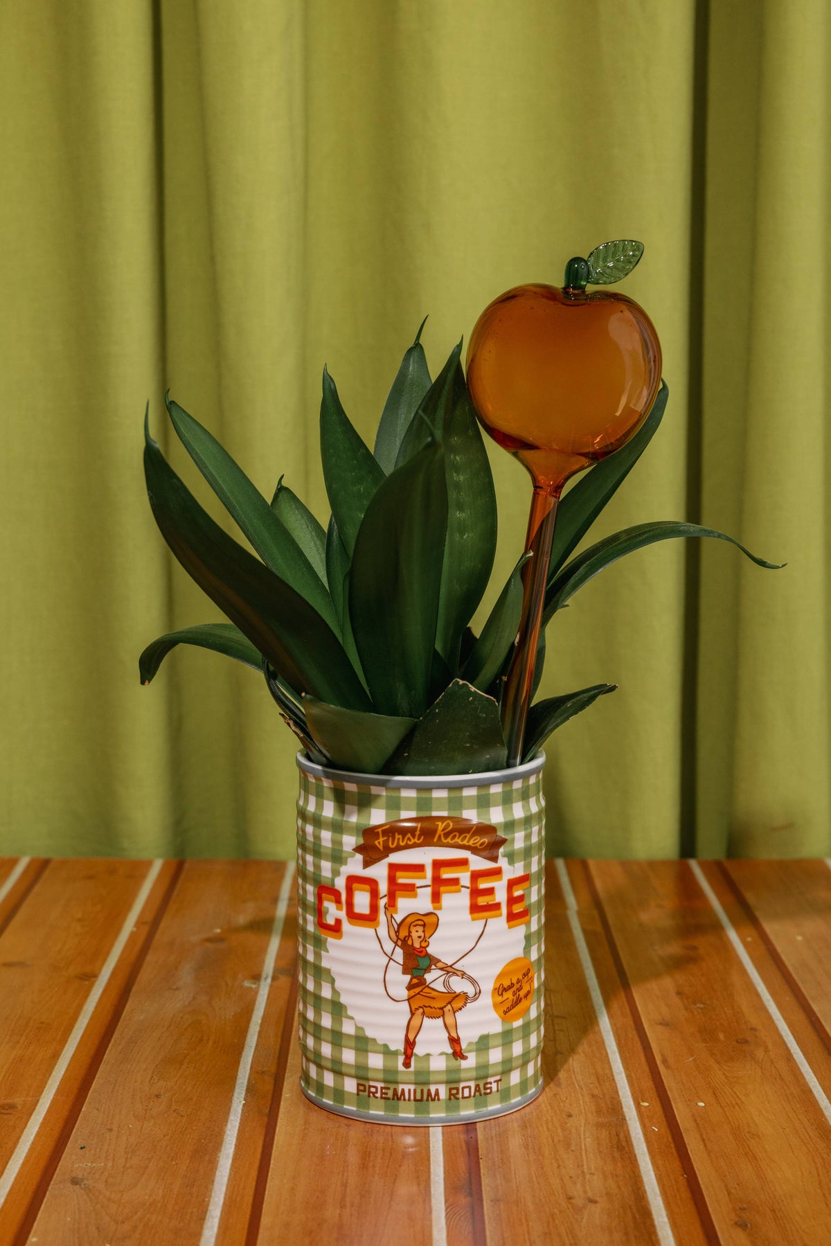 Watering Globes, Peaches - Set of 2