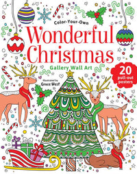 Wonderful Christmas: Coloring Book by