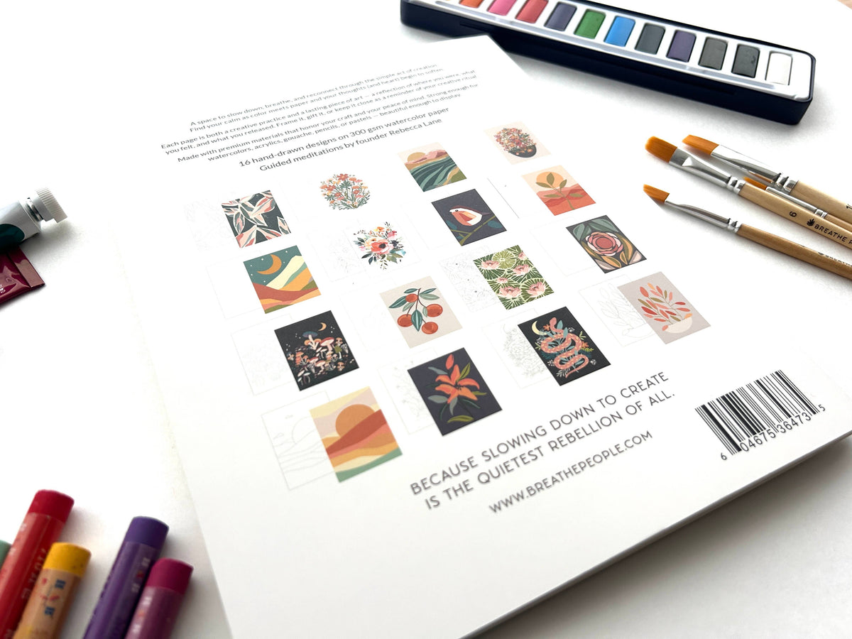 The Meditative Art Workbook Series: Volume one, Nature