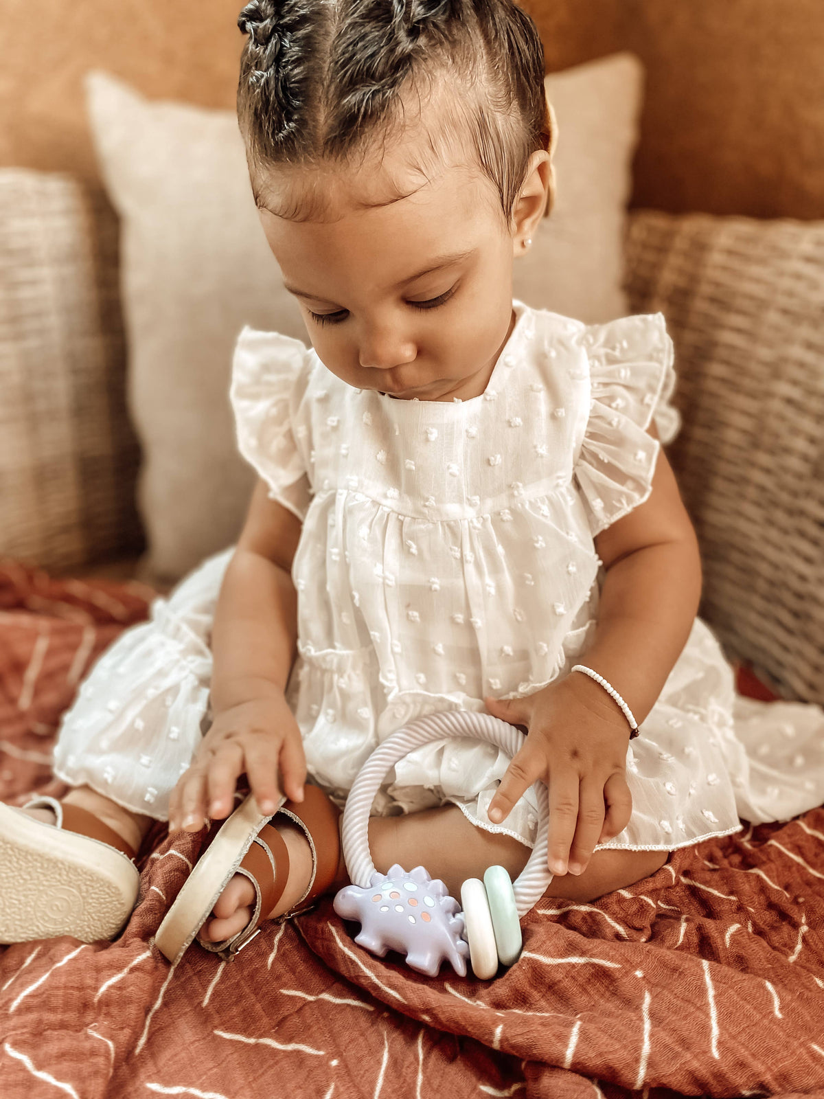 Ritzy Rattle Silicone Teether Rattles