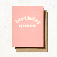 Birthday Queen Card | Fun Spring Card | Best Friend Birthday