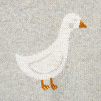 Duck Waddle - Organic Jacquard Knit Baby Blankets