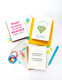 Bestie Birthday Card