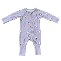 Long Sleeve Zip Romper