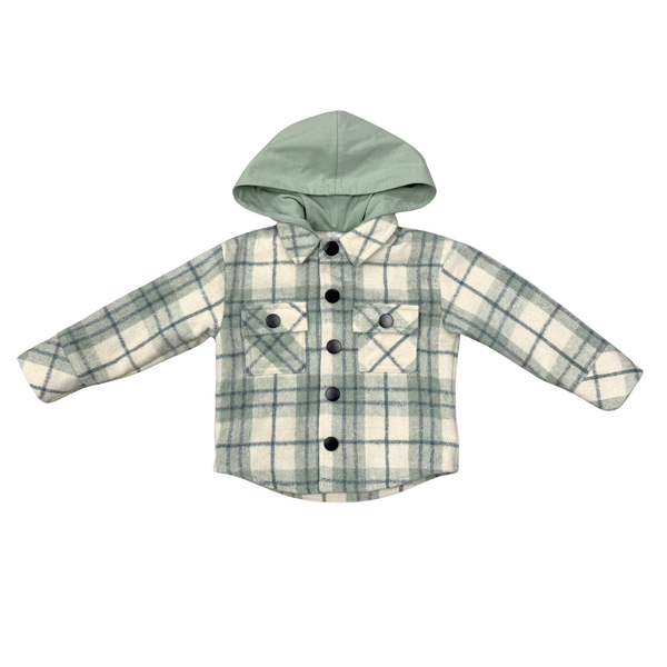 Babysprouts Kid's Hooded Shacket