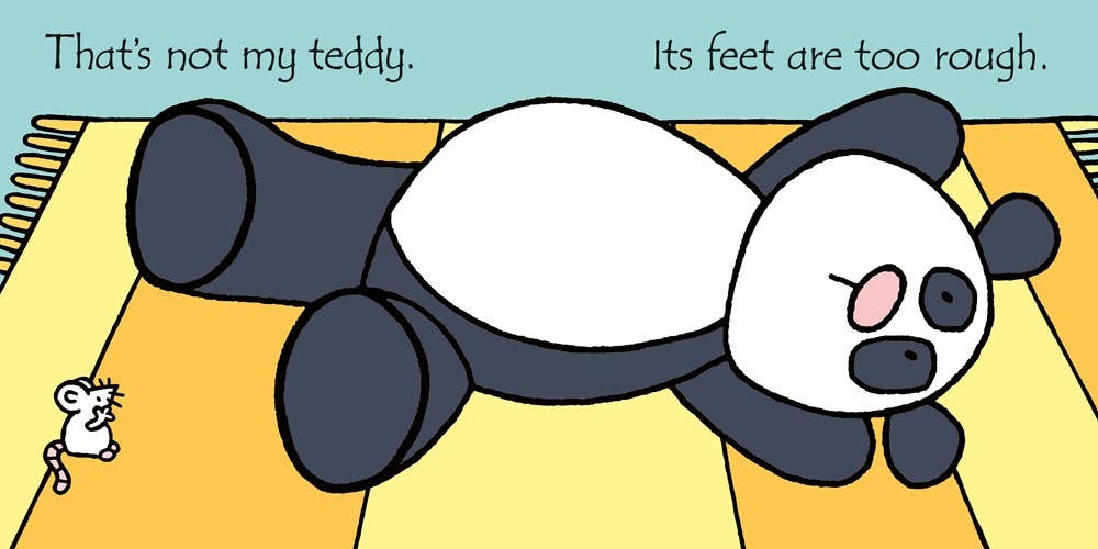 That's Not My Teddy. Boardbook