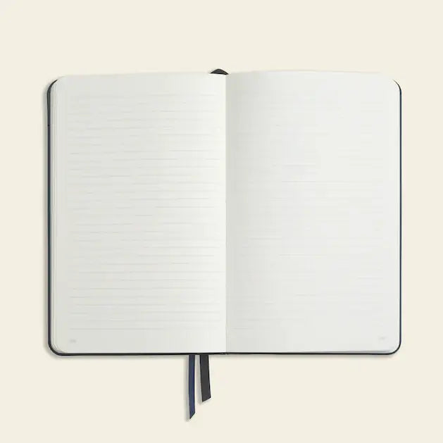 Lined Notebook, PU Leather, Hardcover - Everyday