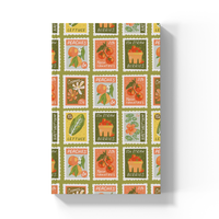 Garden Stamps  Soft Touch Classic Layflat Notebook LFC2213L