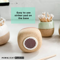 Ceramic Match Holders