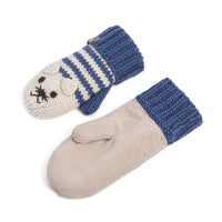 Blue Cat Mittens