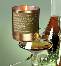 Cocktail Hour (Cognac & Tarragon)  Candle