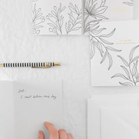 Dad Wedding Day Botanical Card