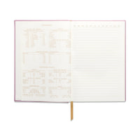 Suede Journals - Linear Boxes Green