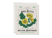 Bad B*tch Birthday Card