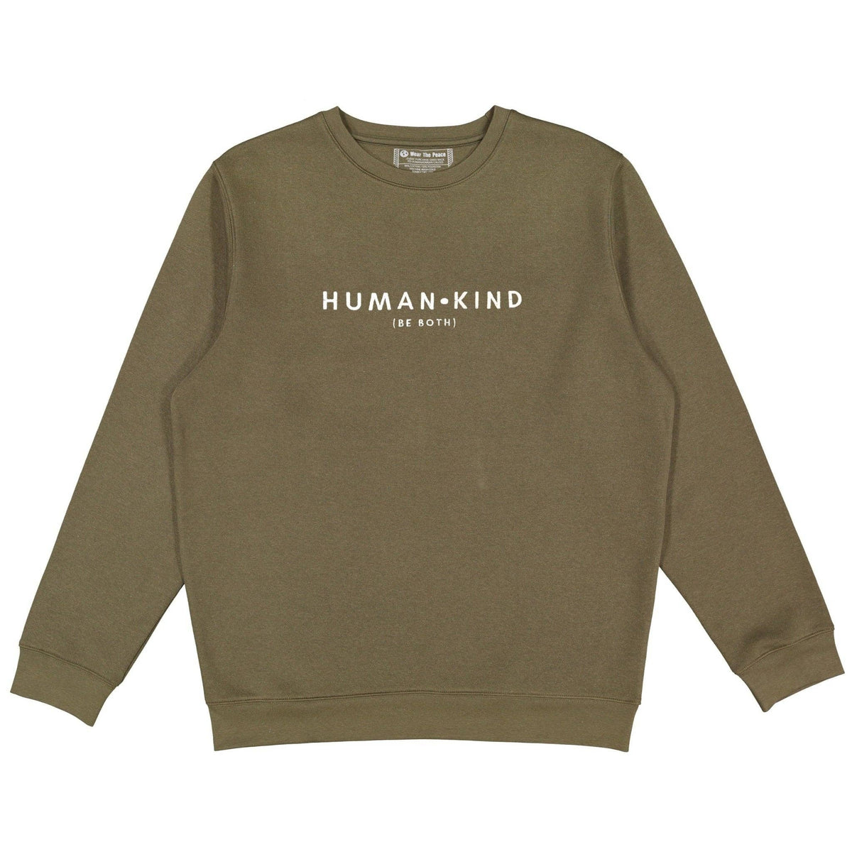 Human Kind Embroidered Crewneck