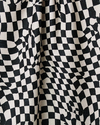 Glitchy Check Tea Towel