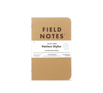 Original Kraft Notebooks -  3-Packs