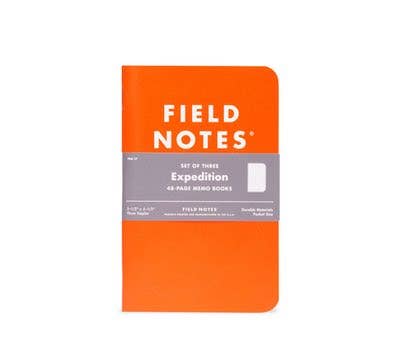 Expedition Notebook 3-Packs