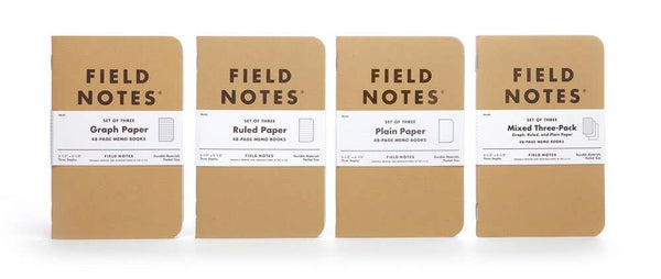 Original Kraft Notebooks -  3-Packs