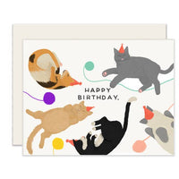 Cats Birthday Card