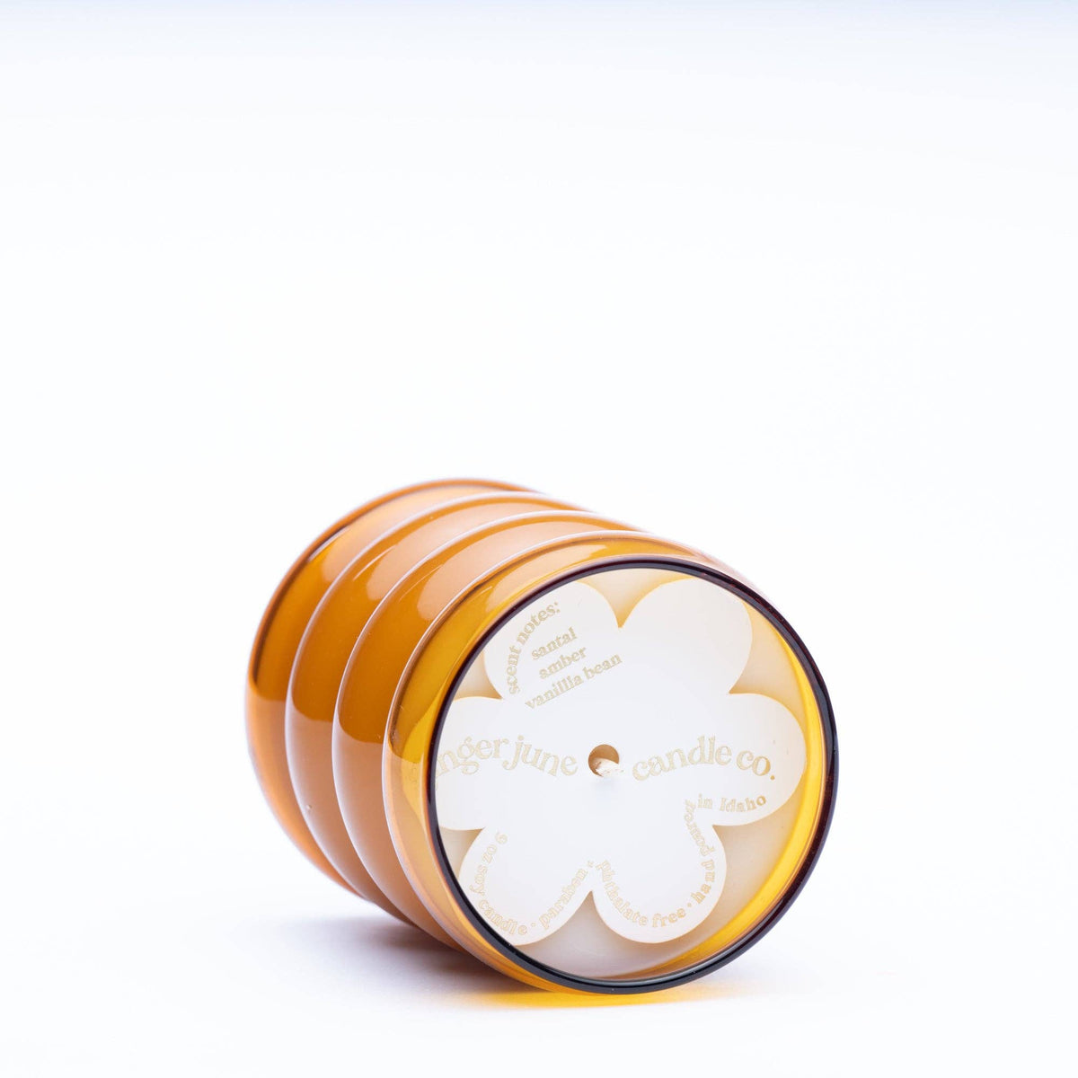 Free your mind • wiggle collection  • brown 9 oz soy candle