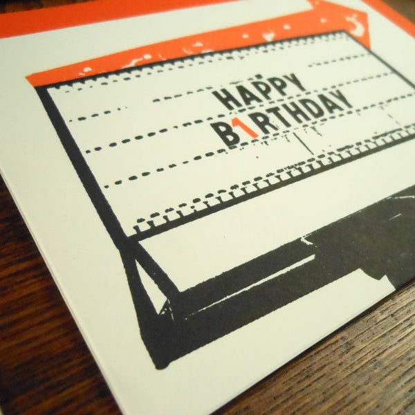 Vintage Birthday Sign Card