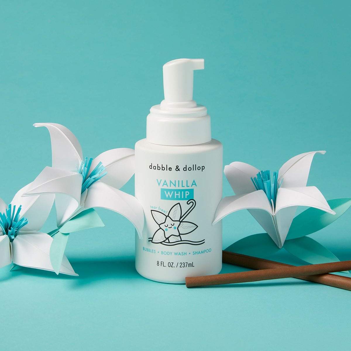 Vanilla Foaming Bubble Bath, Body Wash & Shampoo
