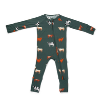 Bamboo 2-Way Convertible Zip Onesie Romper