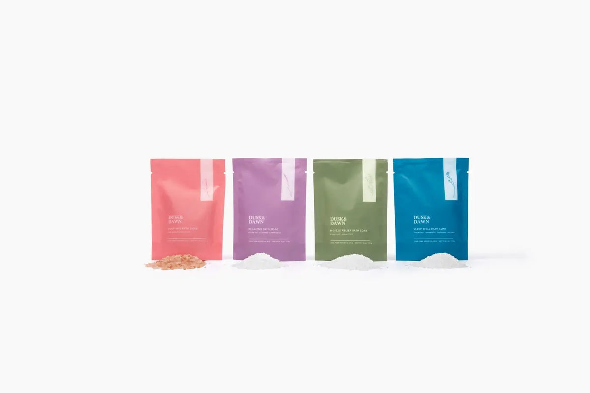 Muscle Relief Bath Soak Pouch - Epsom Salt + Eucalyptus Oil