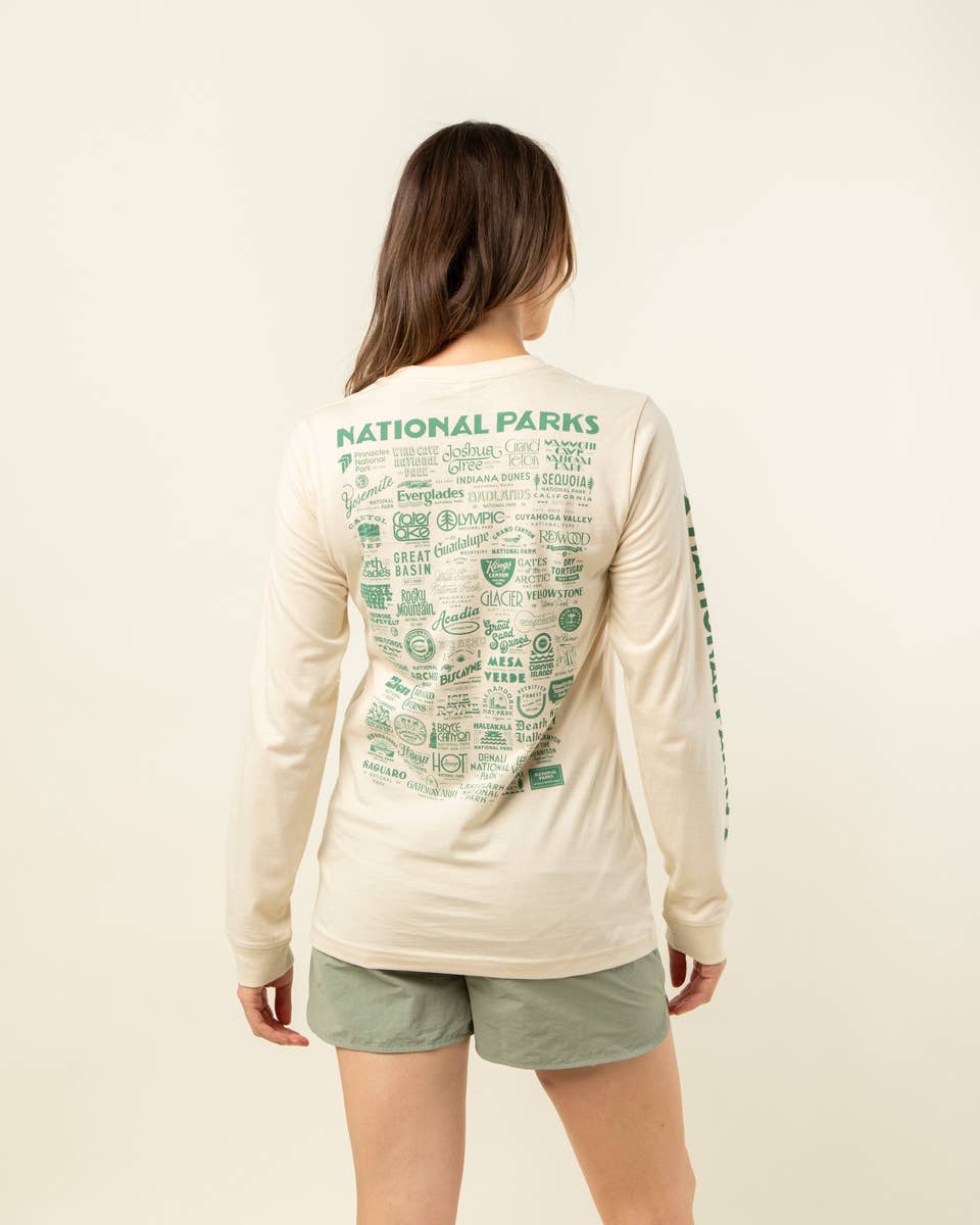 See America's National Parks Unisex Long Sleeve Tee w/ Pocket