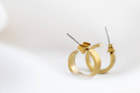 Matte Mini Hoop Earrings