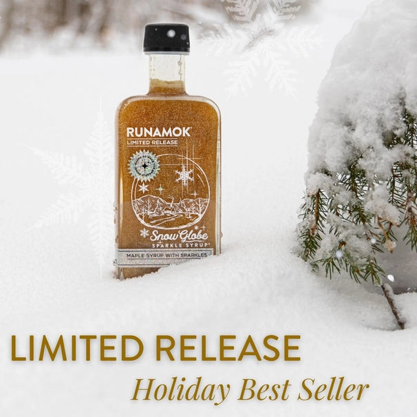 Snow Globe Holiday Maple Syrup